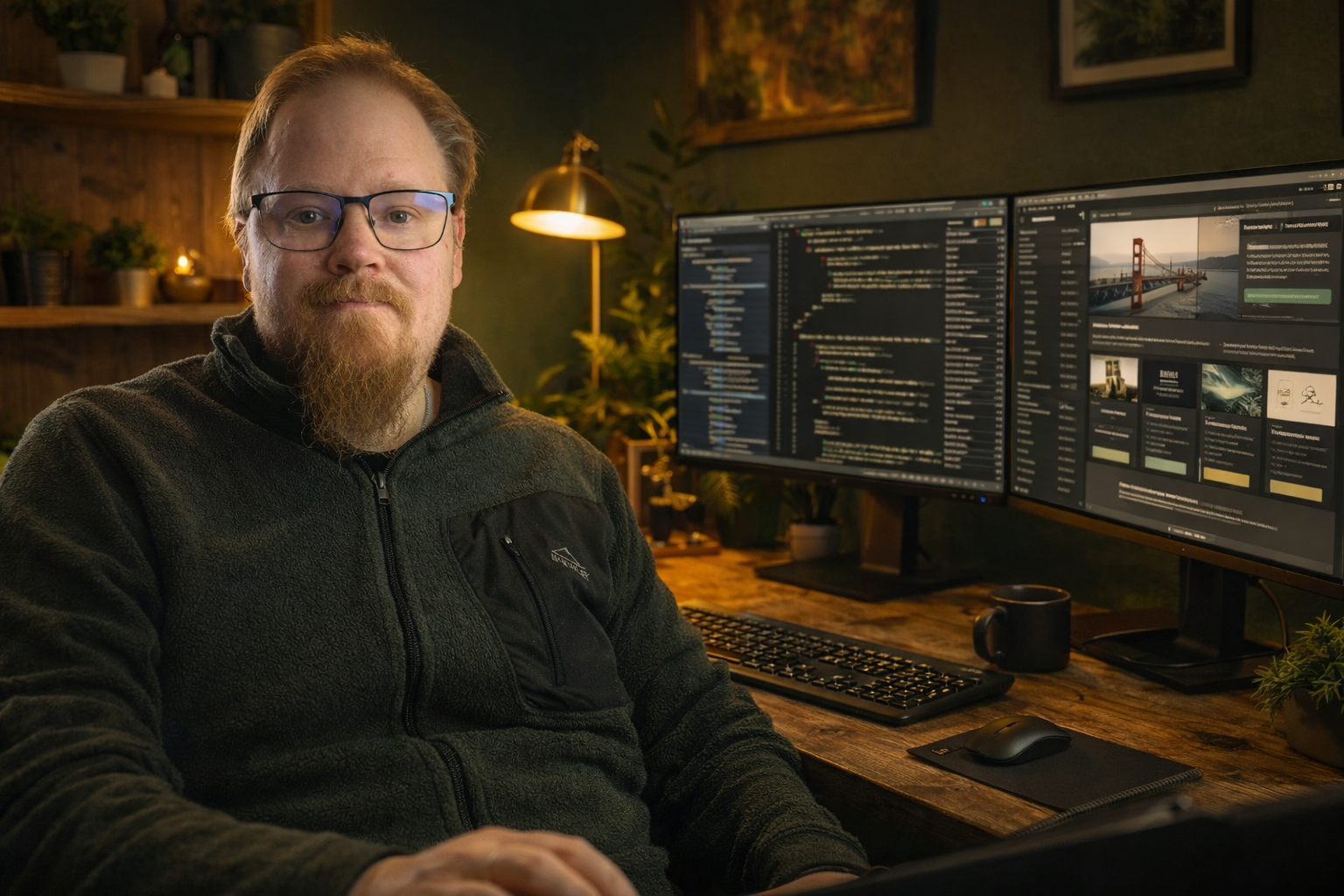 Johan Anteskog, grundare av Johan's Digital Forge